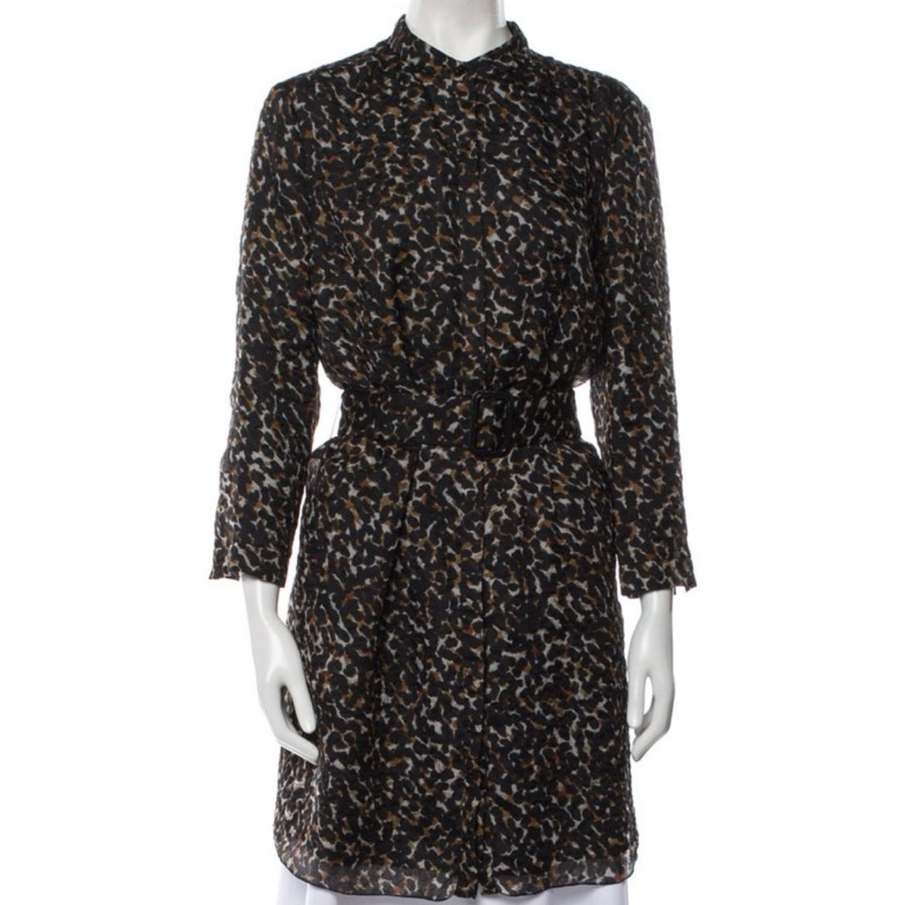 Burberry London silk tunic shirtdress, size 6, EUC